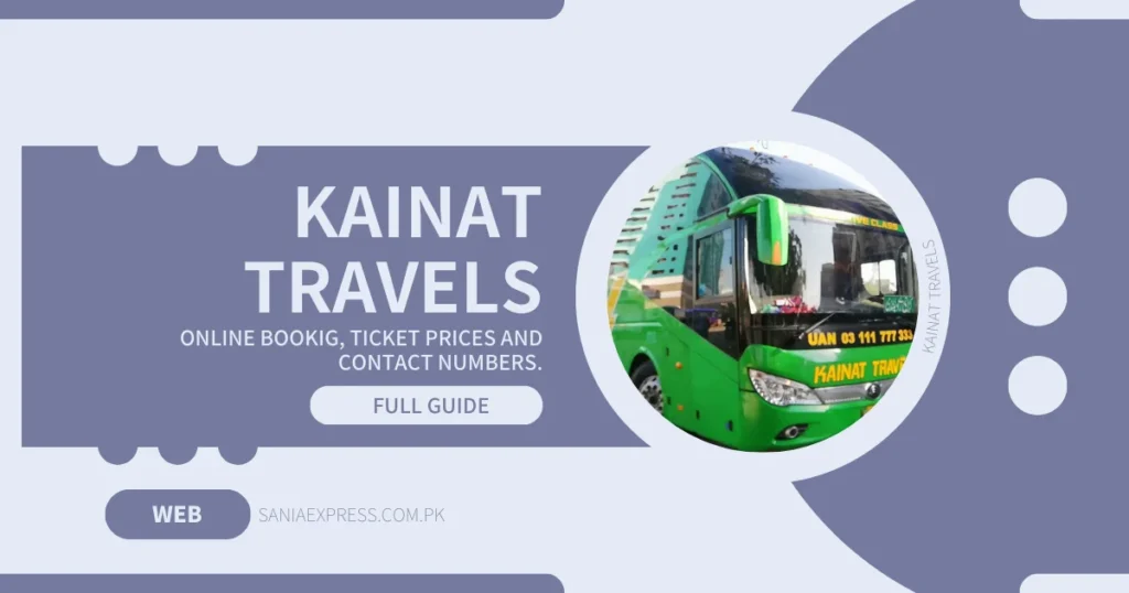 Kainat Traves Bus Service Contact Numbers