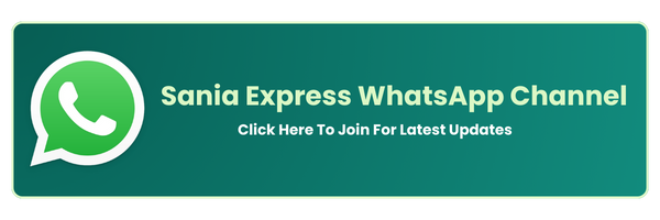 Sania Express Whatsapp Channel